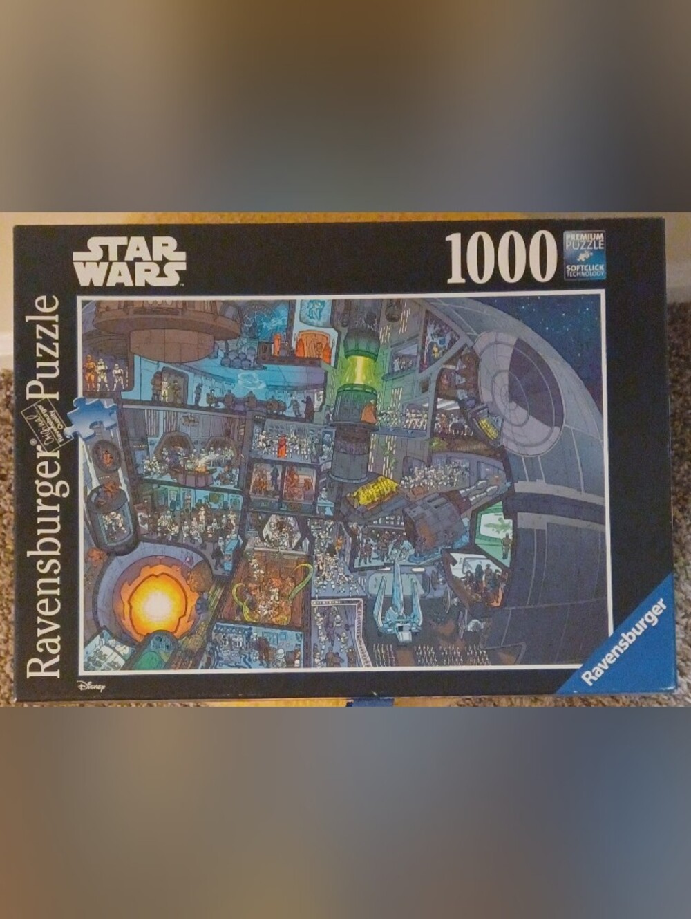 Star Wars 1000-Piece Puzzle - Galactic Interior Scene